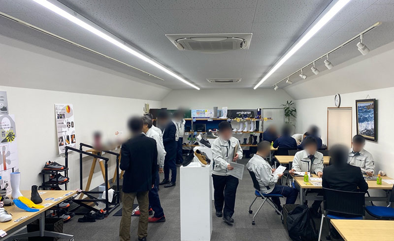 本社展示場でのイベント風景